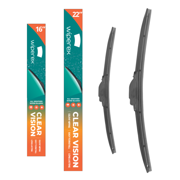 Wiper Blades for Chevrolet AVEO | 2005 2006 2007 2008 2009 2010 | 22" + 16"