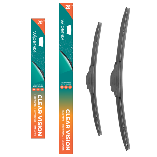 Wiper Blades for Volvo XC70 | 2007 2008 2009 2010 2011 | 26" + 20"