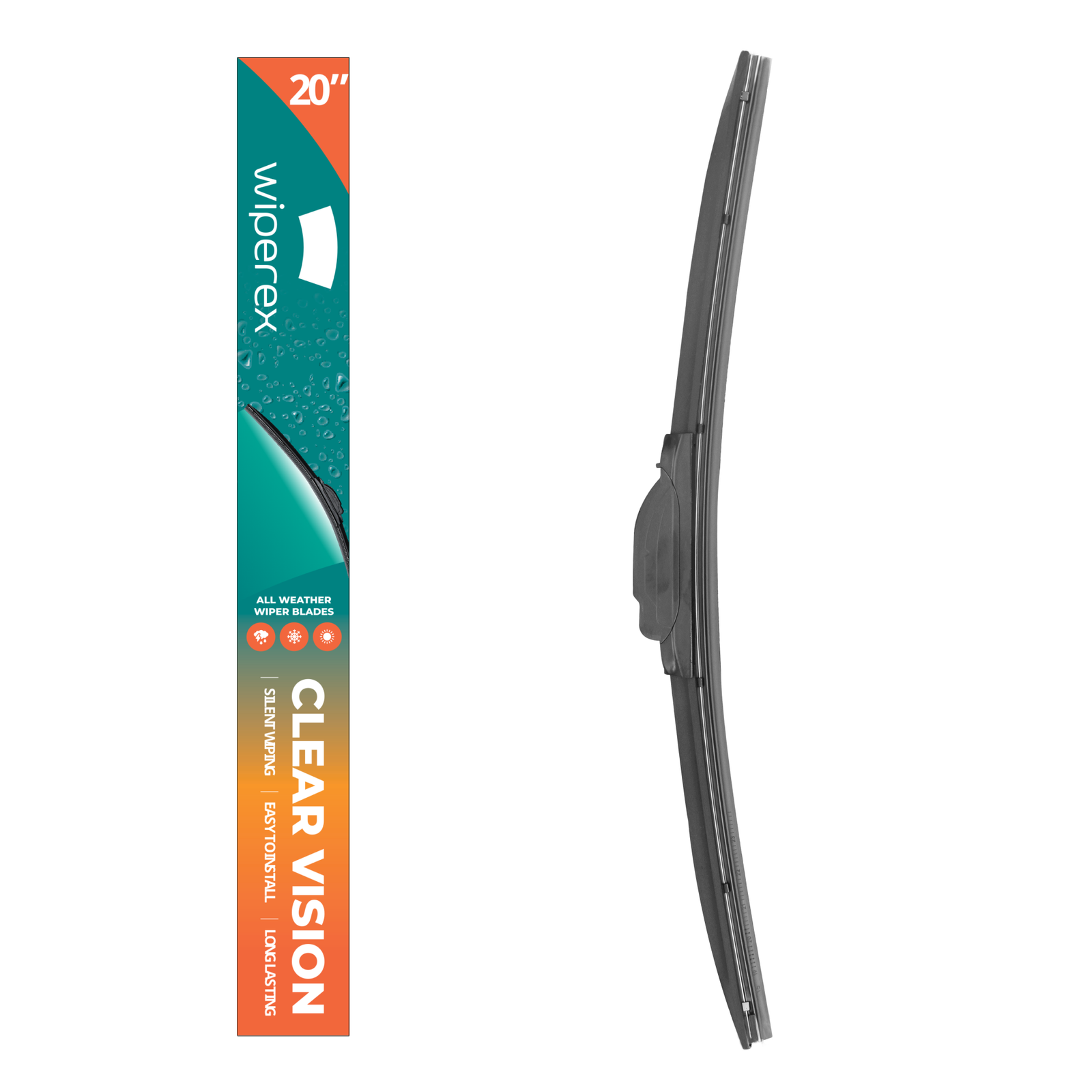 WIPEREX WIPER BLADES 20″ – NEW UNIVERSAL FRAMELESS WIPER BLADE