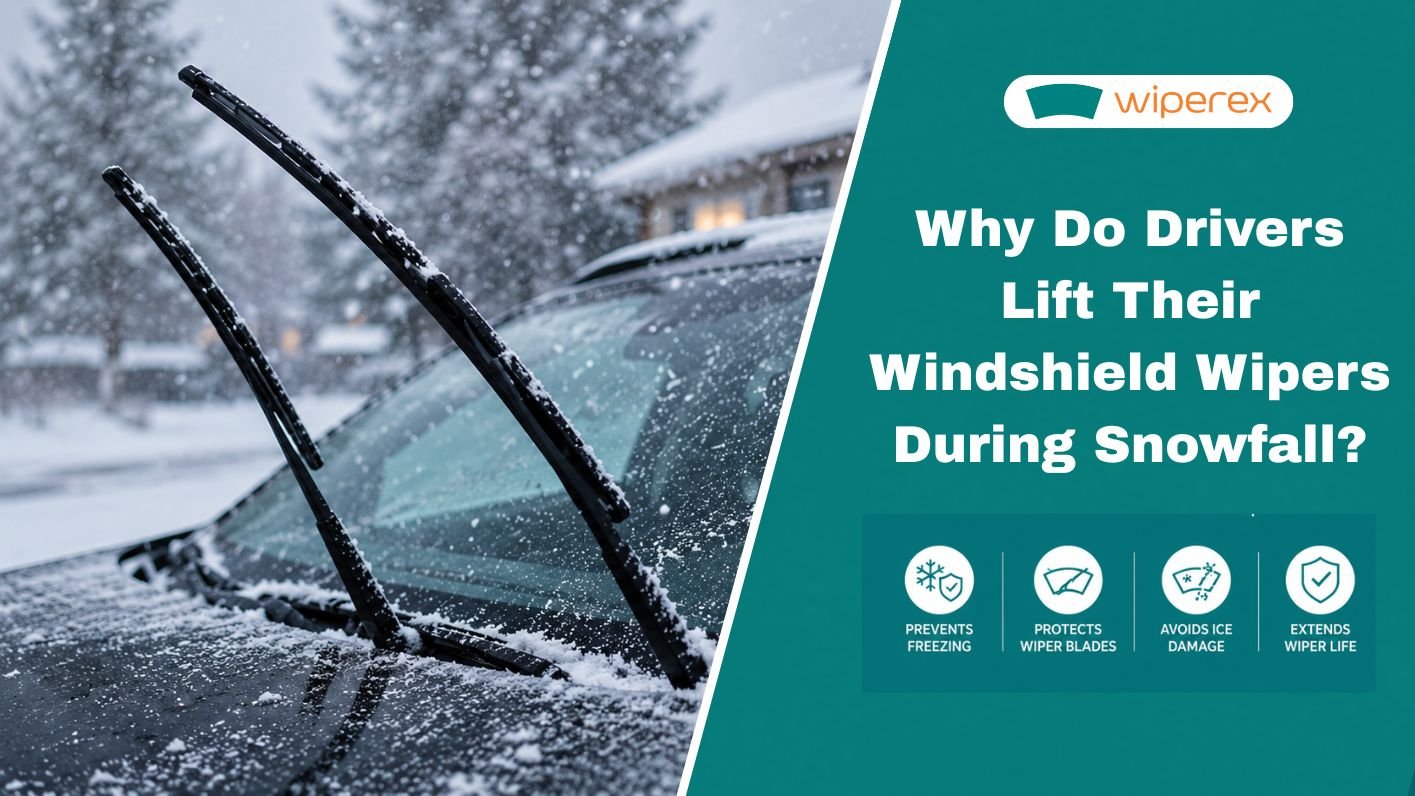 Why Do Drivers Lift Their Windshield Wipers During Snowfall?