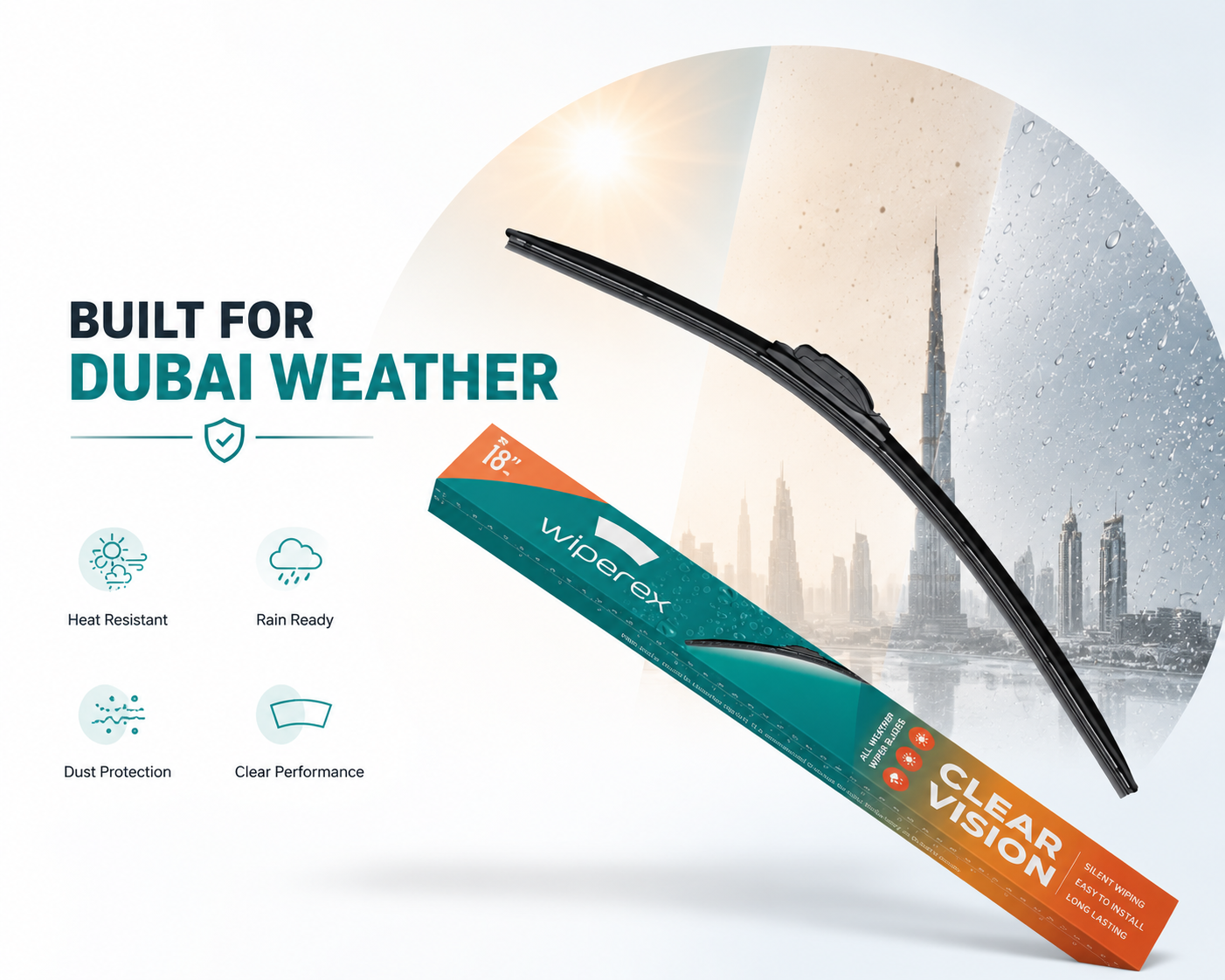premium wiper blades in Dubai