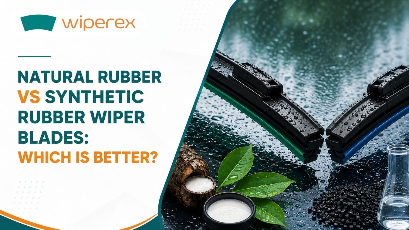 Natural Rubber vs Synthetic Rubber Wiper Blades: Which Is Better?