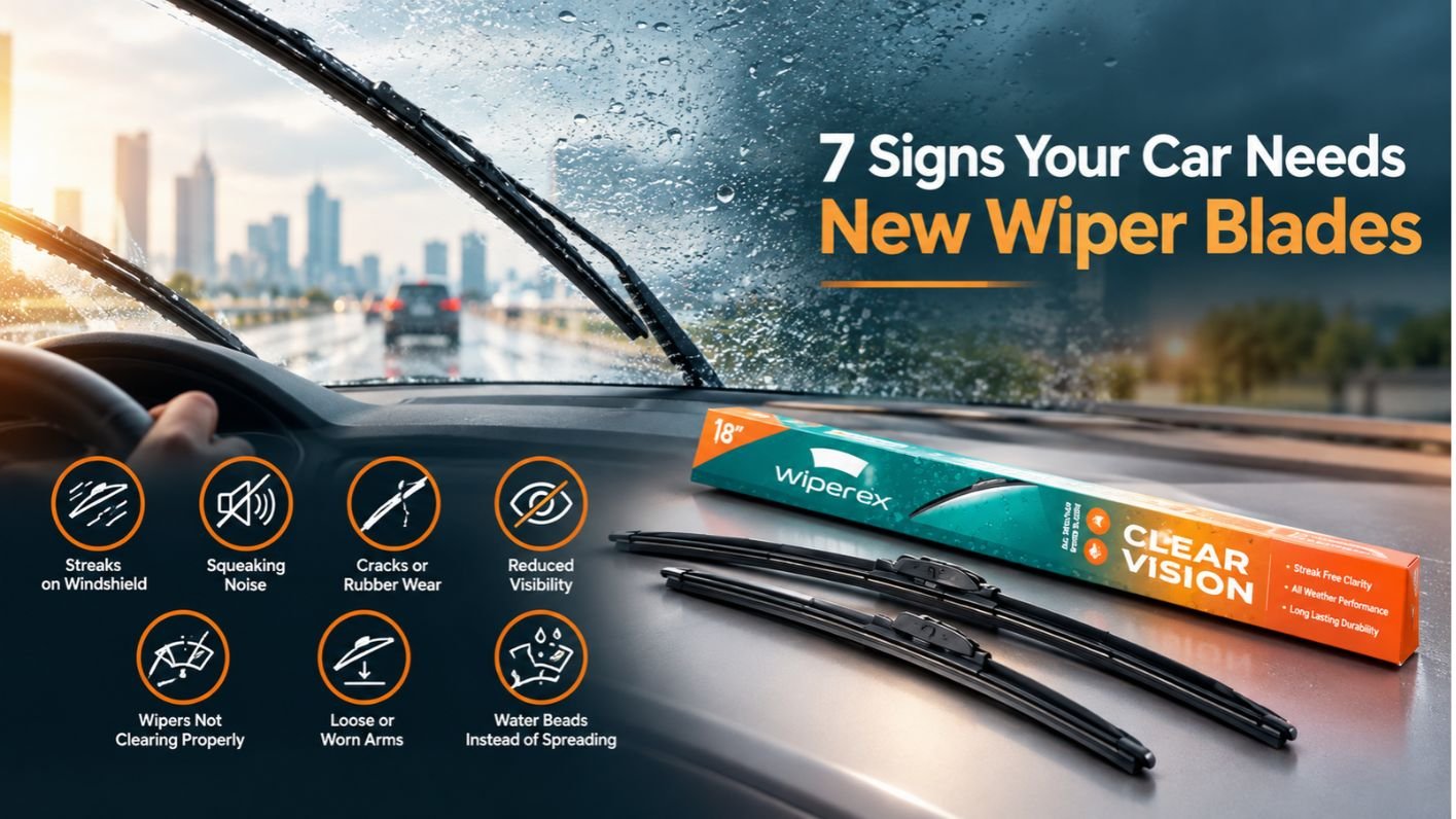7 Signs Your Car Needs New Wiper Blades
